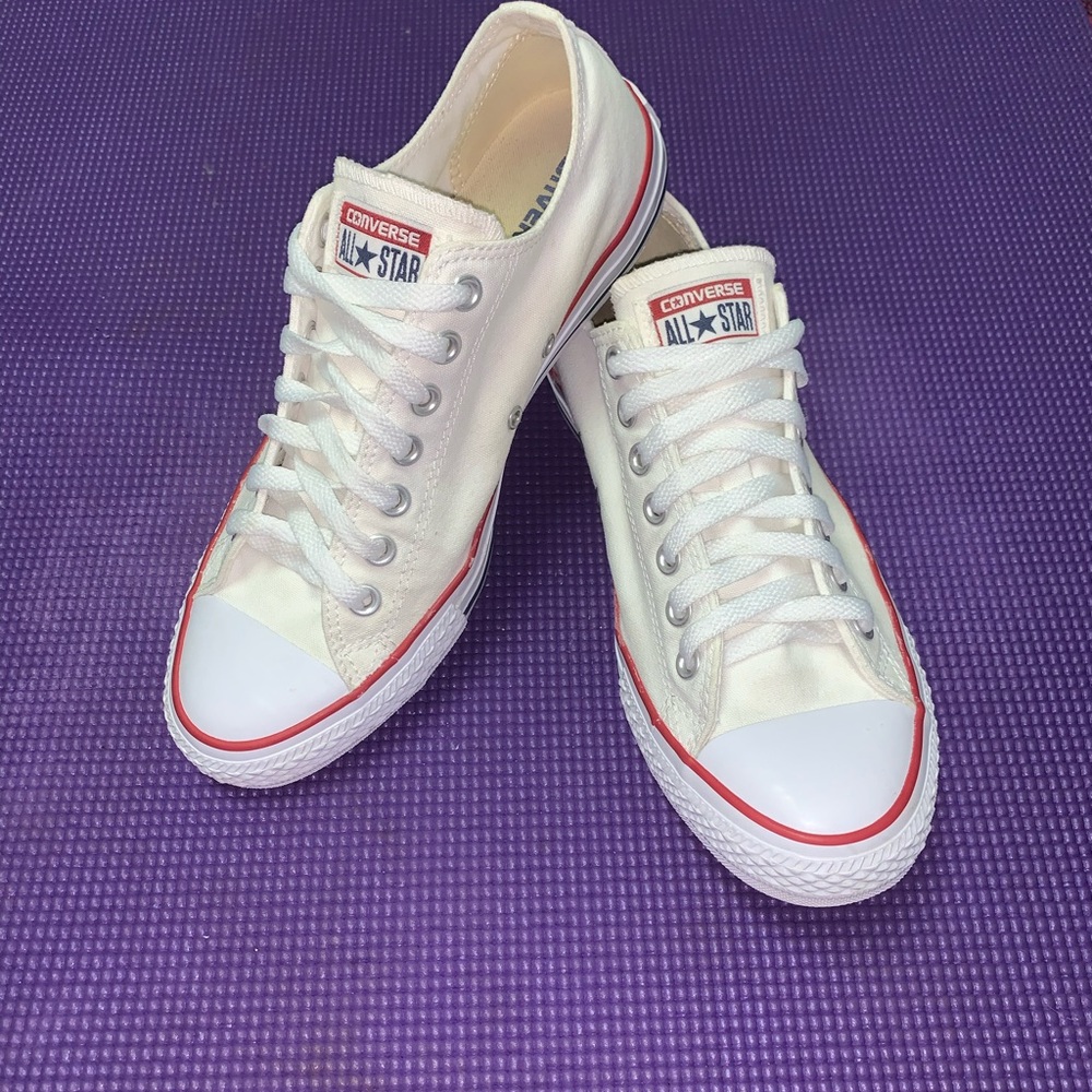 Low-Top White Converse